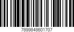 Código de barras (EAN, GTIN, SKU, ISBN): '7899848601707'