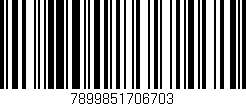 Código de barras (EAN, GTIN, SKU, ISBN): '7899851706703'