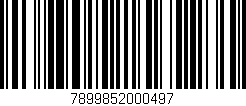 Código de barras (EAN, GTIN, SKU, ISBN): '7899852000497'