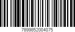 Código de barras (EAN, GTIN, SKU, ISBN): '7899852004075'