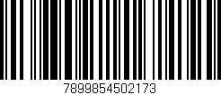 Código de barras (EAN, GTIN, SKU, ISBN): '7899854502173'
