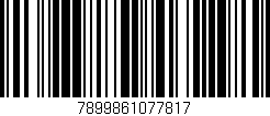 Código de barras (EAN, GTIN, SKU, ISBN): '7899861077817'