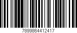 Código de barras (EAN, GTIN, SKU, ISBN): '7899864412417'