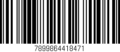 Código de barras (EAN, GTIN, SKU, ISBN): '7899864418471'
