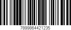 Código de barras (EAN, GTIN, SKU, ISBN): '7899864421235'