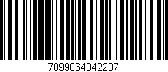 Código de barras (EAN, GTIN, SKU, ISBN): '7899864842207'