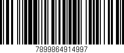 Código de barras (EAN, GTIN, SKU, ISBN): '7899864914997'