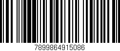 Código de barras (EAN, GTIN, SKU, ISBN): '7899864915086'