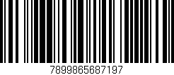Código de barras (EAN, GTIN, SKU, ISBN): '7899865687197'