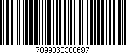 Código de barras (EAN, GTIN, SKU, ISBN): '7899868300697'