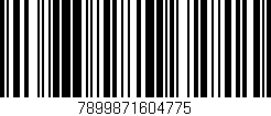 Código de barras (EAN, GTIN, SKU, ISBN): '7899871604775'