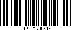 Código de barras (EAN, GTIN, SKU, ISBN): '7899872200686'