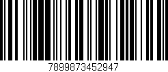 Código de barras (EAN, GTIN, SKU, ISBN): '7899873452947'