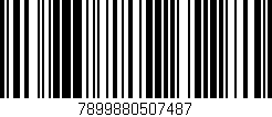 Código de barras (EAN, GTIN, SKU, ISBN): '7899880507487'