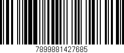Código de barras (EAN, GTIN, SKU, ISBN): '7899881427685'