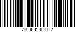 Código de barras (EAN, GTIN, SKU, ISBN): '7899882303377'