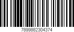 Código de barras (EAN, GTIN, SKU, ISBN): '7899882304374'