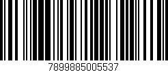 Código de barras (EAN, GTIN, SKU, ISBN): '7899885005537'