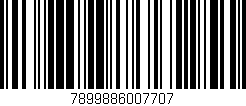 Código de barras (EAN, GTIN, SKU, ISBN): '7899886007707'