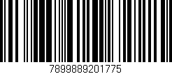 Código de barras (EAN, GTIN, SKU, ISBN): '7899889201775'