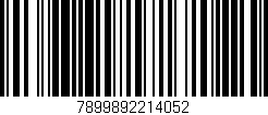Código de barras (EAN, GTIN, SKU, ISBN): '7899892214052'