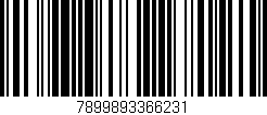 Código de barras (EAN, GTIN, SKU, ISBN): '7899893366231'