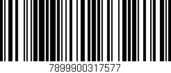 Código de barras (EAN, GTIN, SKU, ISBN): '7899900317577'