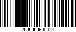 Código de barras (EAN, GTIN, SKU, ISBN): '7899900690038'