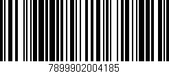 Código de barras (EAN, GTIN, SKU, ISBN): '7899902004185'