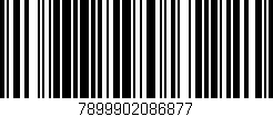 Código de barras (EAN, GTIN, SKU, ISBN): '7899902086877'