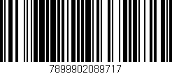 Código de barras (EAN, GTIN, SKU, ISBN): '7899902089717'