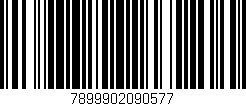 Código de barras (EAN, GTIN, SKU, ISBN): '7899902090577'