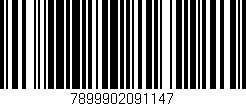 Código de barras (EAN, GTIN, SKU, ISBN): '7899902091147'