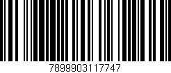 Código de barras (EAN, GTIN, SKU, ISBN): '7899903117747'
