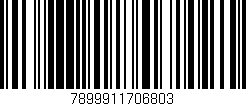 Código de barras (EAN, GTIN, SKU, ISBN): '7899911706803'