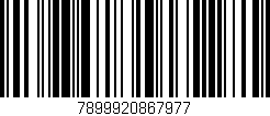 Código de barras (EAN, GTIN, SKU, ISBN): '7899920867977'
