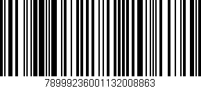 Código de barras (EAN, GTIN, SKU, ISBN): '78999236001132008863'