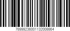 Código de barras (EAN, GTIN, SKU, ISBN): '78999236001132008864'