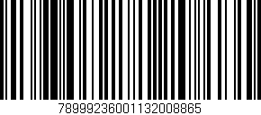 Código de barras (EAN, GTIN, SKU, ISBN): '78999236001132008865'