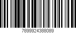 Código de barras (EAN, GTIN, SKU, ISBN): '7899924388089'