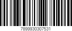 Código de barras (EAN, GTIN, SKU, ISBN): '7899930307531'