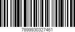 Código de barras (EAN, GTIN, SKU, ISBN): '7899930327461'