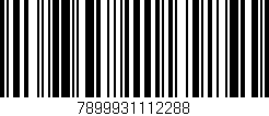 Código de barras (EAN, GTIN, SKU, ISBN): '7899931112288'