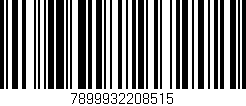 Código de barras (EAN, GTIN, SKU, ISBN): '7899932208515'