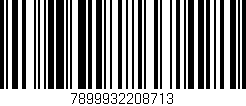 Código de barras (EAN, GTIN, SKU, ISBN): '7899932208713'