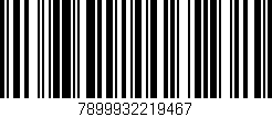 Código de barras (EAN, GTIN, SKU, ISBN): '7899932219467'