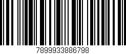 Código de barras (EAN, GTIN, SKU, ISBN): '7899933886798'