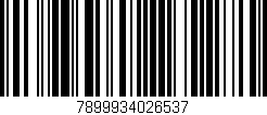 Código de barras (EAN, GTIN, SKU, ISBN): '7899934026537'