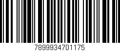 Código de barras (EAN, GTIN, SKU, ISBN): '7899934701175'