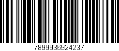 Código de barras (EAN, GTIN, SKU, ISBN): '7899936924237'